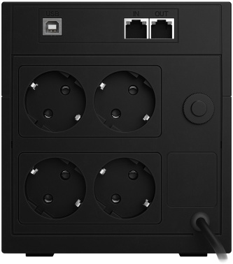 Источник бесперебойного питания Powercom Raptor Plus LCD RPT1200EULCD