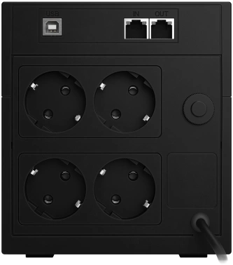 Источник бесперебойного питания Powercom Raptor Plus LCD RPT1600EULCD