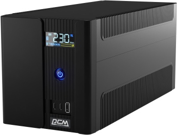 Источник бесперебойного питания Powercom Raptor Plus LCD RPT2200EULCD
