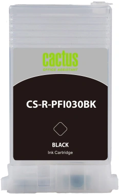 Картридж перезаправляемый струйный Cactus CS-R-PFI030BK