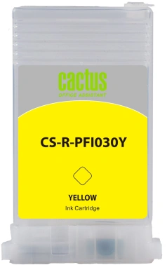 Картридж перезаправляемый струйный Cactus CS-R-PFI030Y