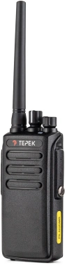 Рация Терек РК-322-DMR Pro 1024кан. аккум. сигн.Цифровой/Аналоговый черный