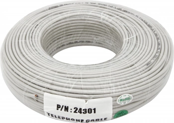 Кабель телефонный 2 пары Cu 100м