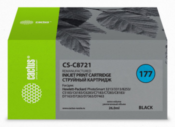Картридж струйный Cactus CS-C8721