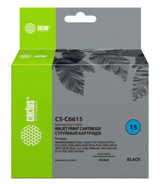 Картридж струйный Cactus CS-C6615