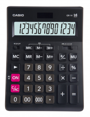 Калькулятор настольный Casio GR-14-W-EP