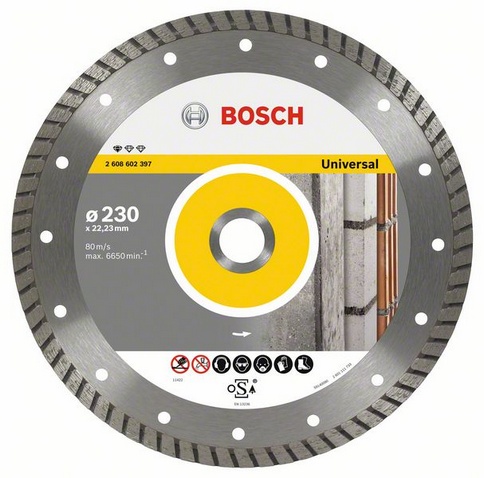 Диск алмазный Bosch Standard for Universal Turbo
