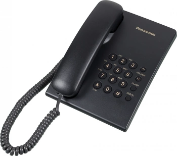 Телефон проводной Panasonic KX-TS2350RUB