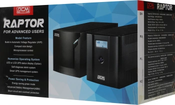 Источник бесперебойного питания Powercom Raptor RPT-1025AP