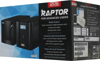 Источник бесперебойного питания Powercom Raptor RPT-1500AP