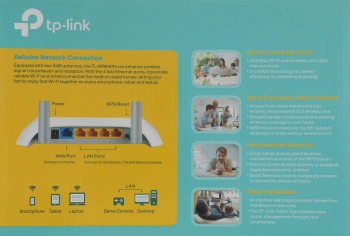 Роутер беспроводной TP-Link TL-WR840N