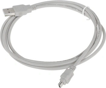 Кабель USB A(m) mini USB B (m) 1.8м серый