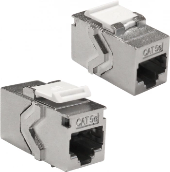 Повторитель портов Lanmaster LAN-KCP45S5E KeystoneRJ45 кат.5E стальной