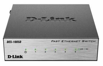 Коммутатор D-Link  DES-1005D/O2B