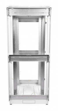 Шкаф коммутационный ЦМО (ШТК-М-42.8.8-4ААА) напольный 42U 800x800мм пер.дв.перфор. задн.дв.стал.лист 2 бок.пан. 1010кг белый 655мм 123.1кг 180град. 2030мм