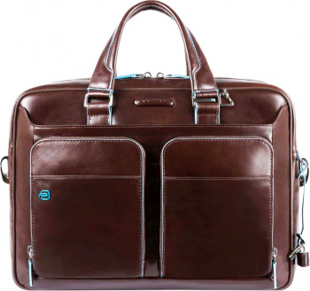 Деловая сумка Piquadro Blue Square CA2849B2/MO с отделением для ноутбука 15