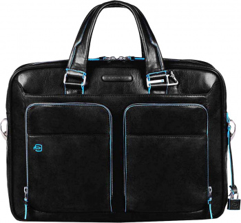 Деловая сумка Piquadro Blue Square CA2849B2/N с отделением для ноутбука 15