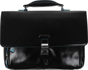 Портфель Piquadro Blue Square CA3111B2/N черный натур.кожа
