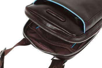 Сумка Piquadro Blue Square CA3084B2/MO коричневая натур.кожа