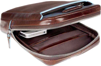 Сумка Piquadro Blue Square CA3084B2/MO коричневая натур.кожа