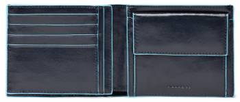 Кошелек мужской Piquadro Blue Square PU1240B2/BLU2 синий натур.кожа