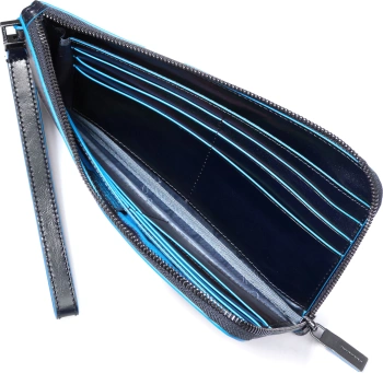 Мультипортмоне Piquadro Blue Square AC2648B2R/BLU2 синий натур.кожа