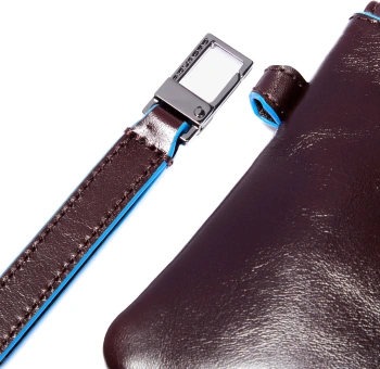 Мультипортмоне Piquadro Blue Square AC2648B2R/MO коричневый натур.кожа