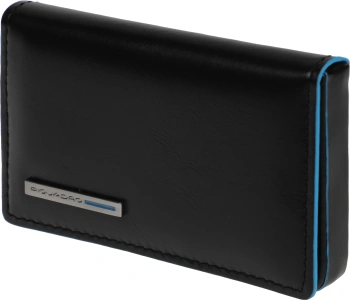 Чехол для визитных карт Piquadro Blue Square PP1263B2/N черный натур.кожа