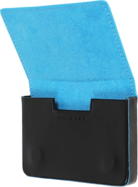 Чехол для визитных карт Piquadro Blue Square PP1263B2/N черный натур.кожа