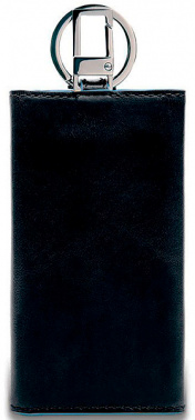Ключница Piquadro Blue Square PC1397B2/N черный натур.кожа