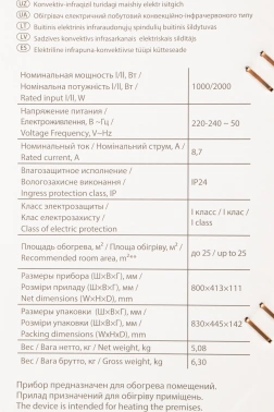 Конвектор Ballu Red Evolution BIHP/R-2000
