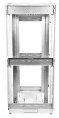 Шкаф коммутационный ЦМО (ШТК-М-42.8.8-44АА) напольный 42U 800x800мм пер.дв.перфор. задн.дв.стал.лист 2 бок.пан. 500кг белый 655мм 117.9кг 180град. 2030мм IP20 металл