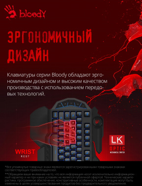 Клавиатура A4Tech Bloody B318