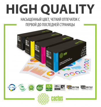 Картридж лазерный Cactus CS-PH6022BK
