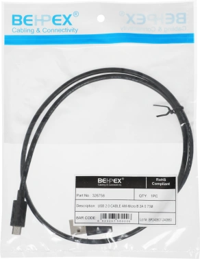 Кабель  2A Square Connector