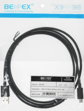 Кабель  2A Square Connector