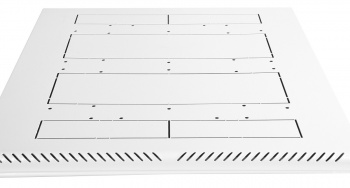 Шкаф серверный ЦМО (ШТК-М-22.6.10-3ААА) напольный 22U 600x1020мм пер.дв.металл задн.дв.стал.лист 2 бок.пан. направл.под закл.гайки 330кг серый 855мм 73.44кг 180град. 1140мм IP20 металл
