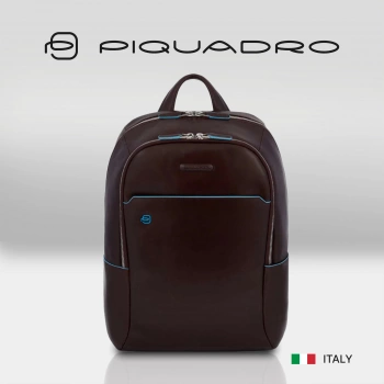 Рюкзак Piquadro Blue Square CA3214B2/MO коричневый кожа