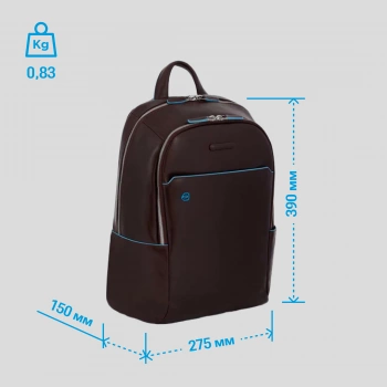 Рюкзак Piquadro Blue Square CA3214B2/MO коричневый кожа