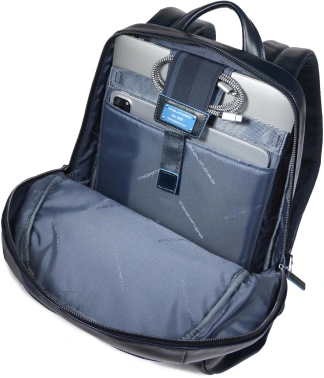 Рюкзак Piquadro Blue Square CA3214B2/BLU2 синий кожа