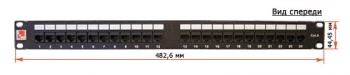 Патч-панель Lanmaster TWT-PP24UTP/6 19