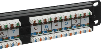 Патч-панель Lanmaster TWT-PP24UTP/6 19