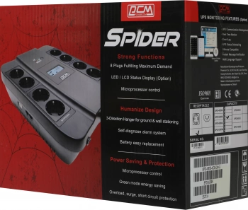 Источник бесперебойного питания Powercom Spider SPD-650N