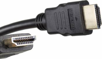 Кабель аудио-видео HDMI (m), HDMI (m) 2м. Позолоченные контакты черный