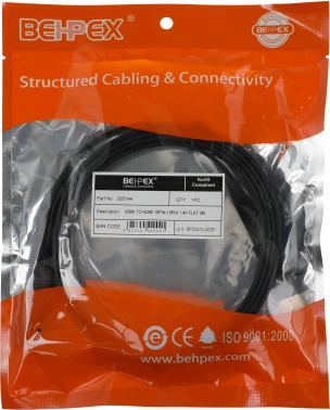 Кабель аудио-видео High Speed ver.1.4 Flat