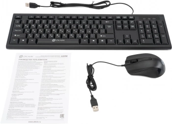 Клавиатура + мышь Оклик 600M