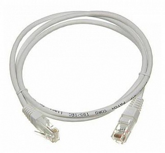 Патч-корд Lanmaster LAN-PC45/U5E-0.5-GY UTP RJ-45 вил.-вилка RJ-45 кат.5E 0.5м серый LSZH (уп.:1шт)