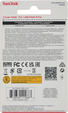 Флеш Диск Sandisk 16GB Cruzer Glide