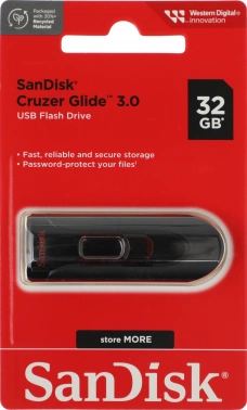Флеш Диск Sandisk 32GB Cruzer Glide