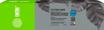 Картридж струйный Cactus CS-F6V16AE